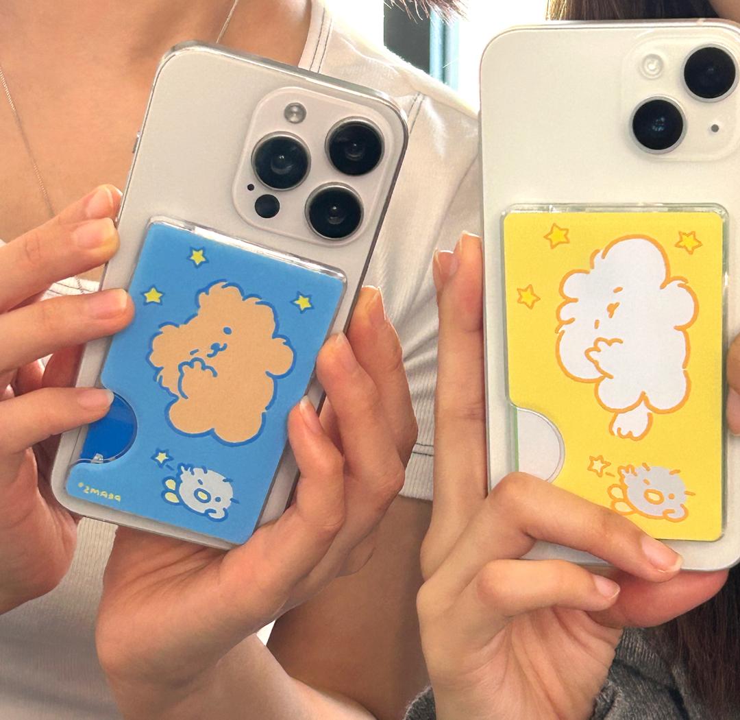 맥세이프 클리어 카드 케이스 | 브이 2종