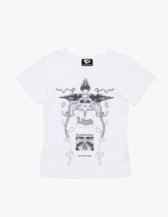 Digital Tattoo Tee - White