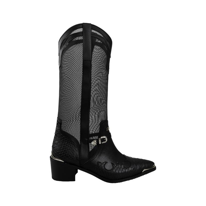 2000 Western Boots (Black)