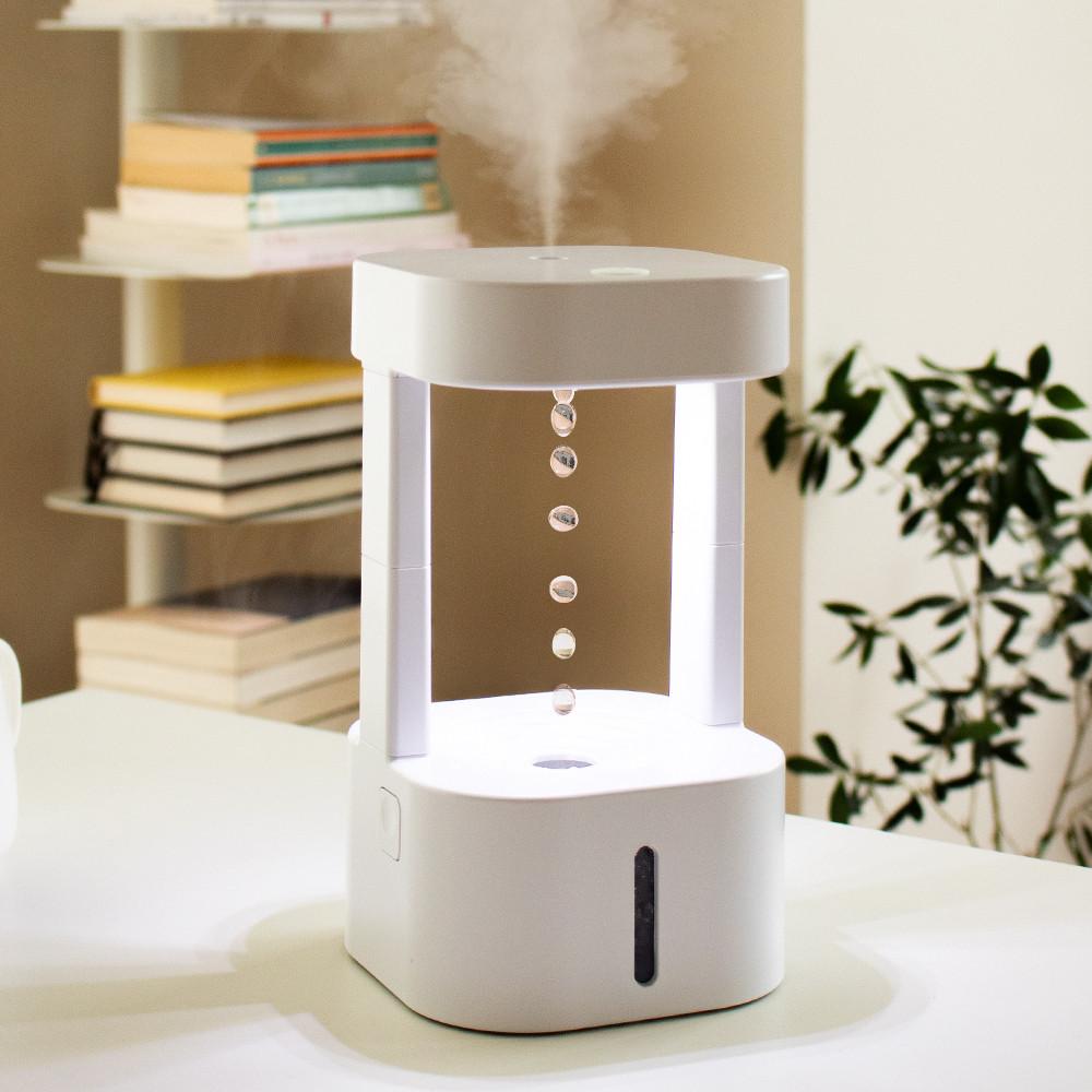 무중력 물멍 가습기 초음파 캠핑 물방울 사무실 미니 가습기
