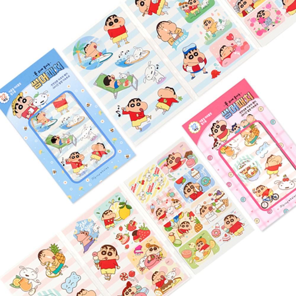 플라잉웨일즈 짱구는못말려 썸머패치 모기접근방지패치