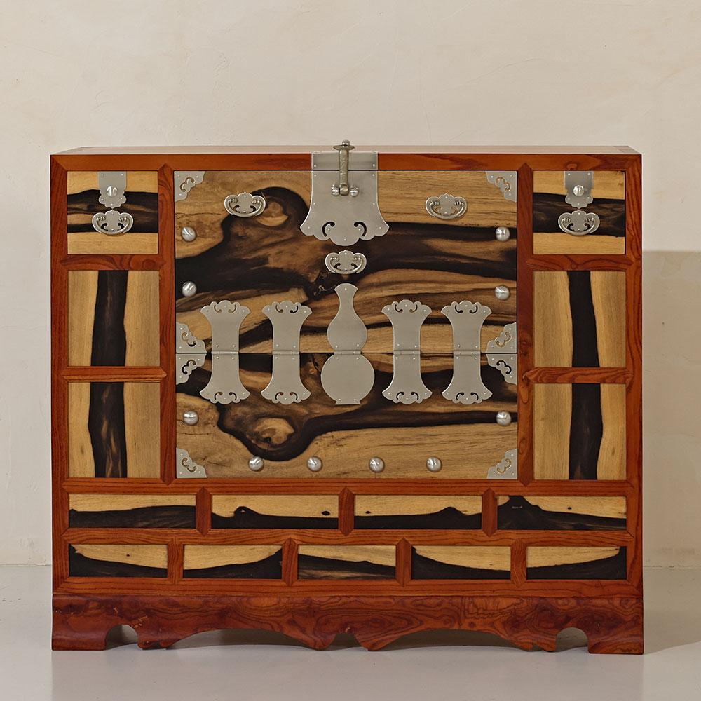 개성반닫이 (먹감나무)