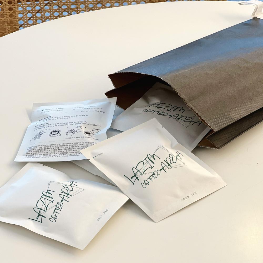 라짐커피 드립백 드립백세트 디카페인 다크 10+1 20+2