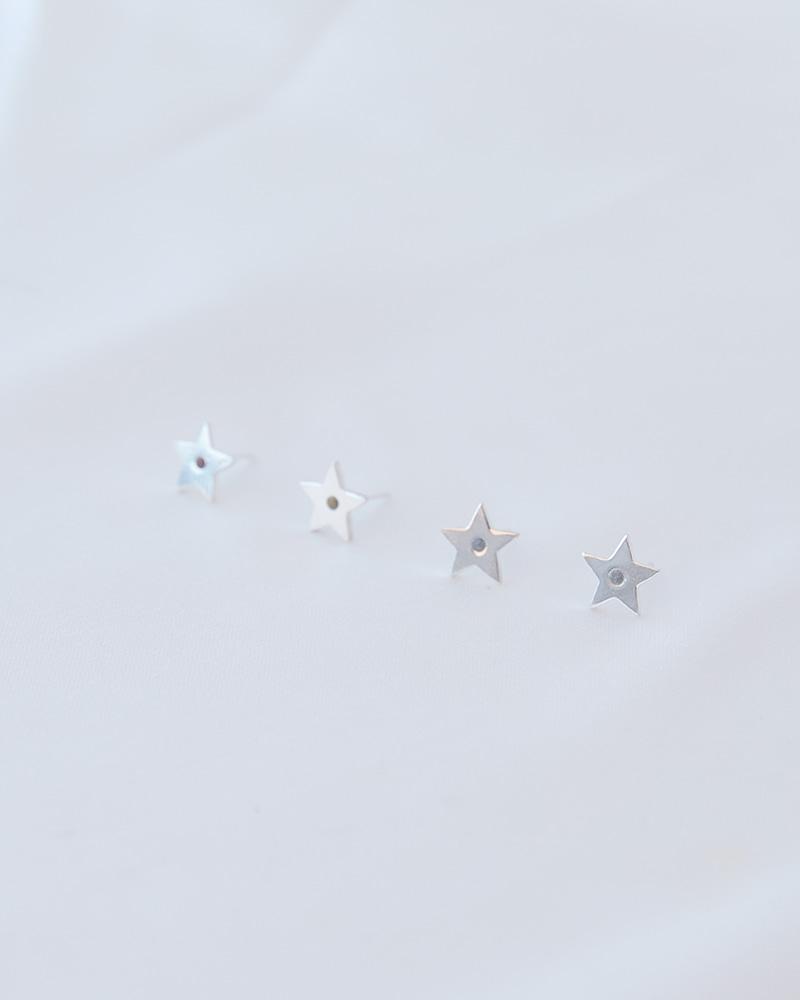 color my star earring