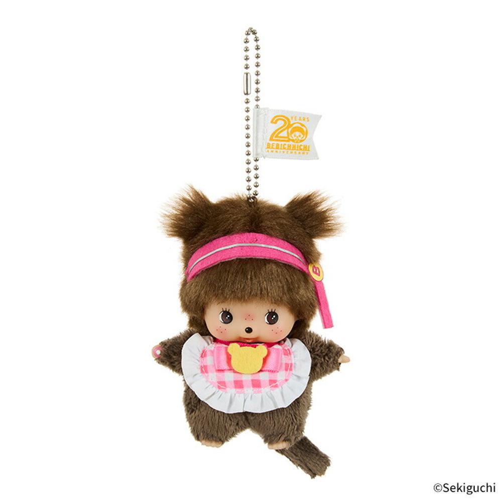 몬치치 체크 베베 치치 체인키링 MONCHICHI BEBICHICHI