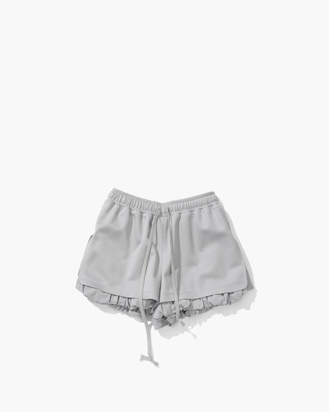 JERSEY LAYERED MINI SHORTS (DIM)