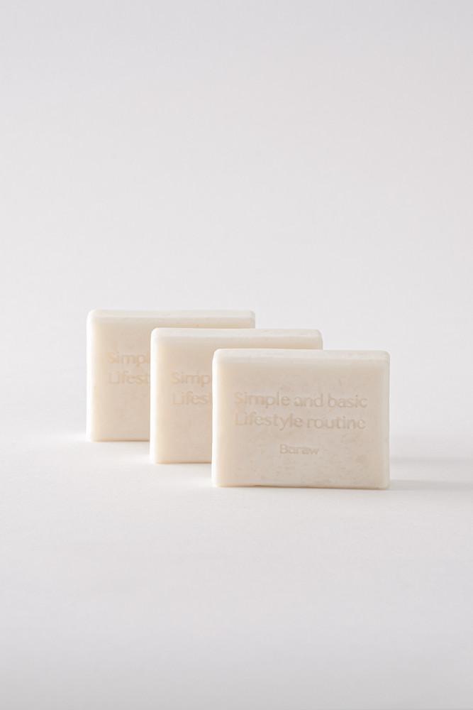 바로우 설거지비누 3ea 세트100g x 3ea 더 베이직 디쉬 바