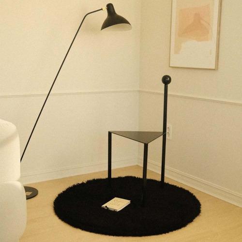 [KAND]  Round Blackcoat 러그