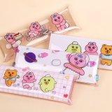 매직채널 빤쮸토끼 오판츄우사기 클리어 똑딱 필통 파우치