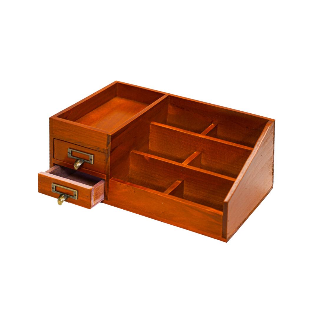 빈티지가구 사다리꼴계단형 화장품보관함