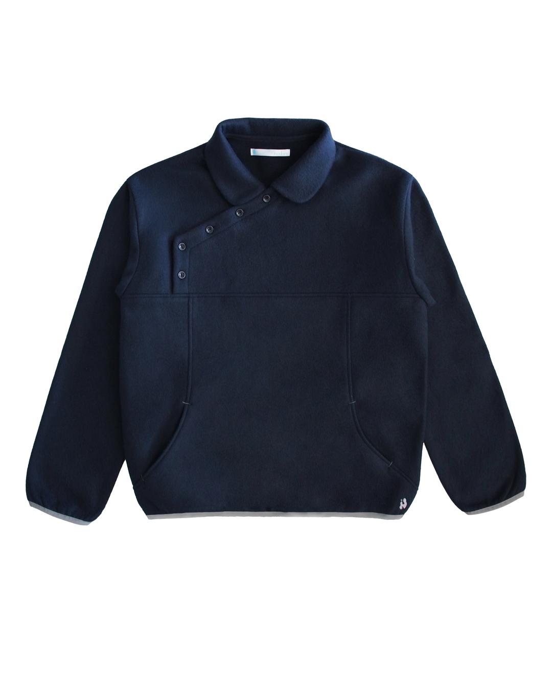 FUZZY & FLUFFY SWEATSHIRT _ NAVY