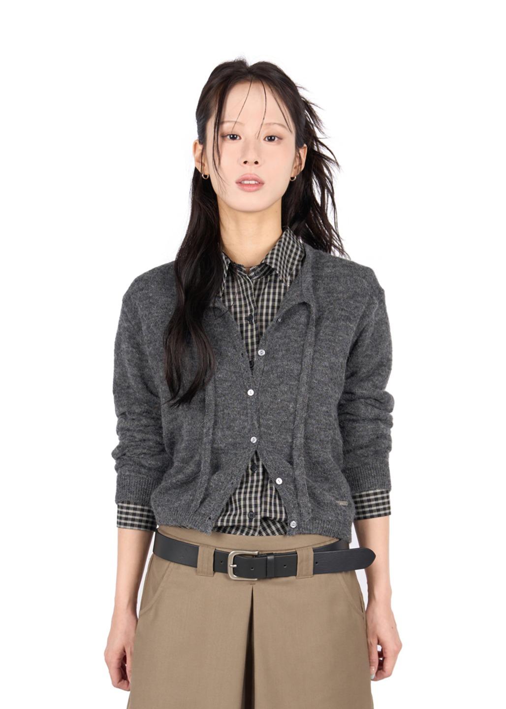 ALPACA STRAP CARDIGAN*10/15 이후 순차출고*