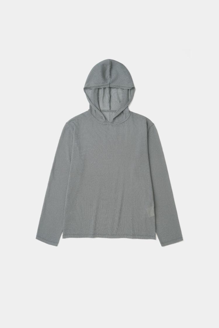 HOODIED KNIT