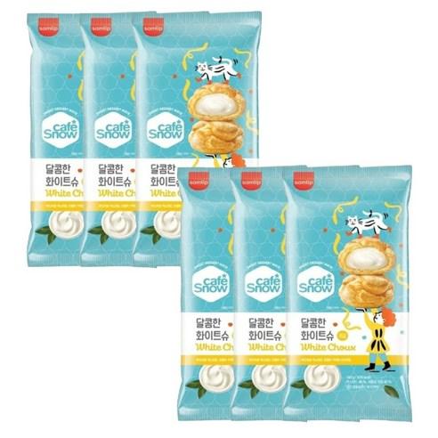 삼립 냉동 아이스 화이트슈 150g(8개입) x 6봉 + 은나노or친환경아이스팩, 150g, 6개