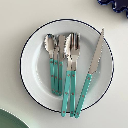 [sabre Paris] 사브르 비스트로 샤이니커트러리6종 - 파스텔그린