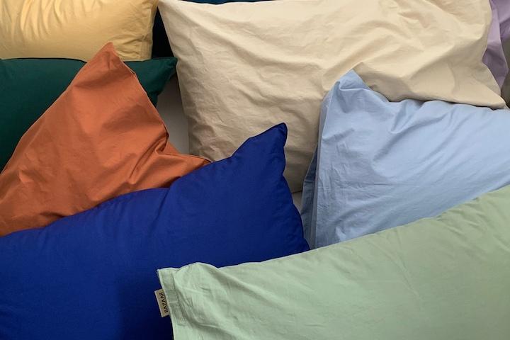 [단독] 미드나잇 고밀도 코튼 베개커버 10colors