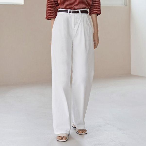 [tps0202] 케드릭 핀턱 와이드 팬츠