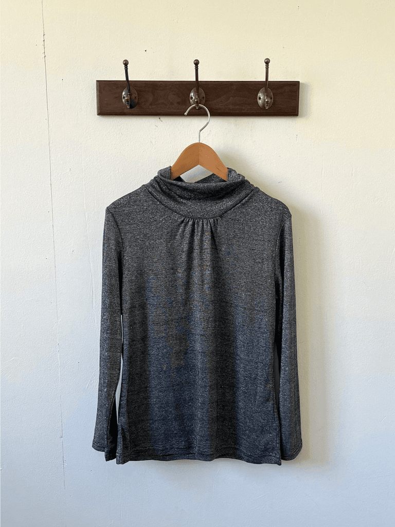 Nini Lack striped turtleneck