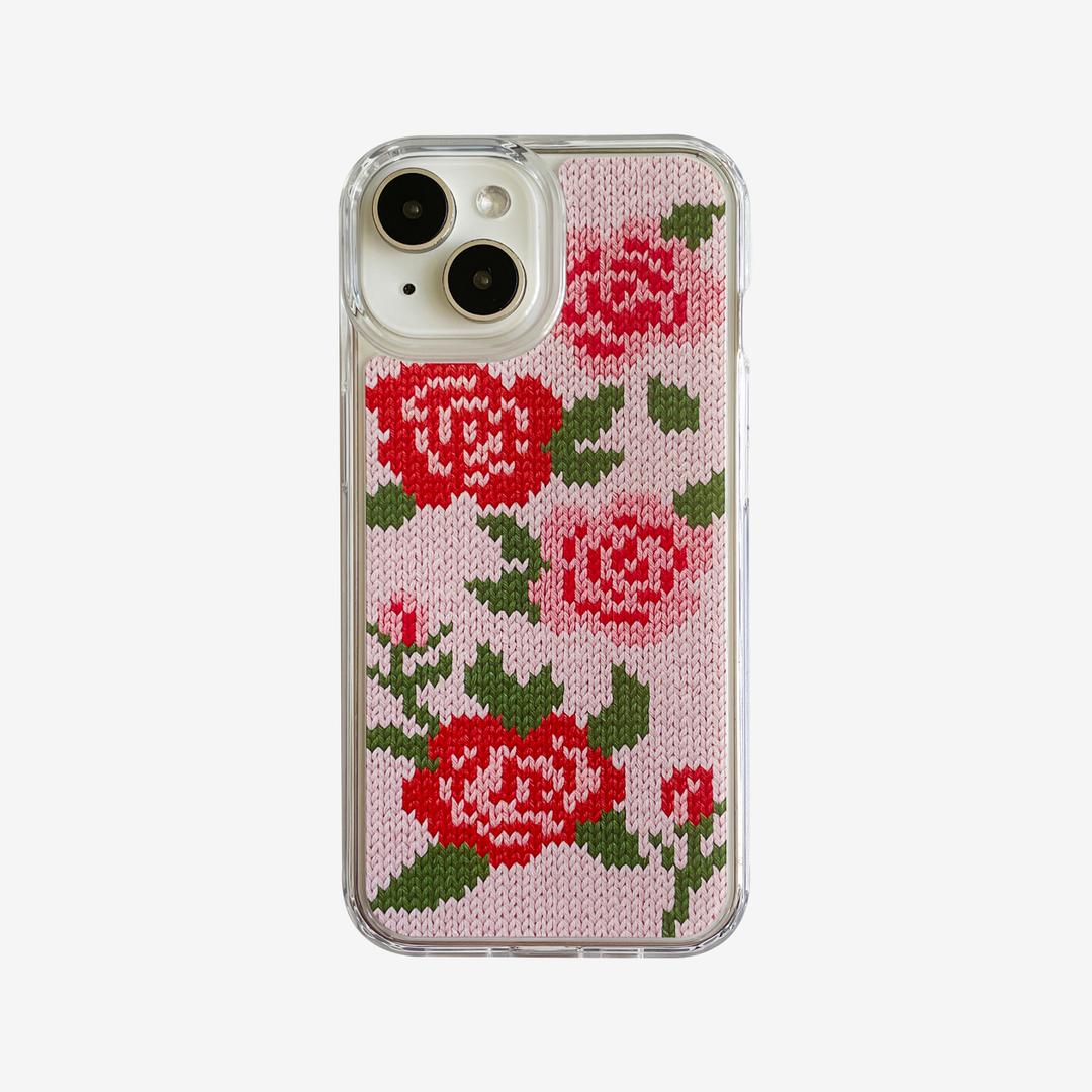 ROSES KNIT HARD JELL CASE