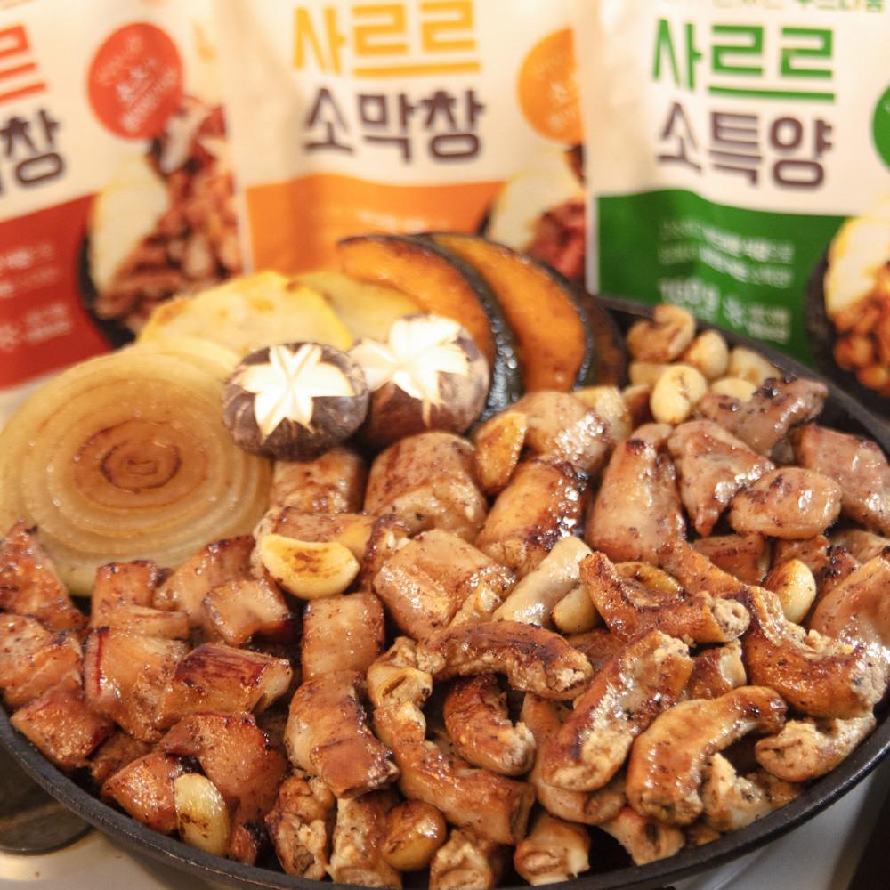 대성축산 소곱창 대창 염통 막창 특양 소스증정 160g