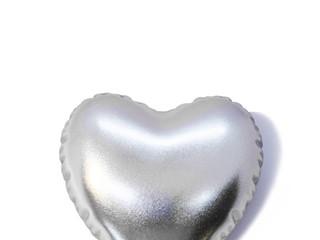 Heart Balloon objetok (Silver)