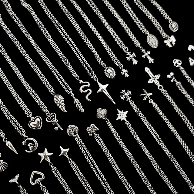 [특가❤] 써지컬 엔틱 미니 팬던트 체인 목걸이 80종