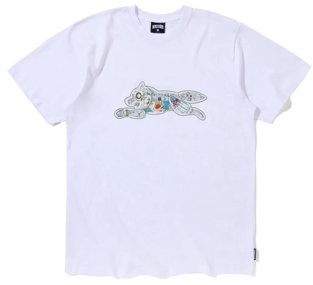 일본 빌리어네어보이즈클럽 아이스크림 개 티셔츠 3컬러 ICECREAM BIONIC T-SHIRT