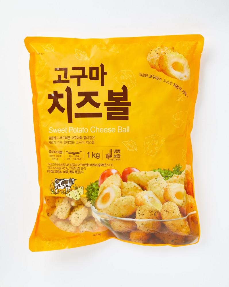 이지푸드 고구마치즈볼 1kg 프레시디
