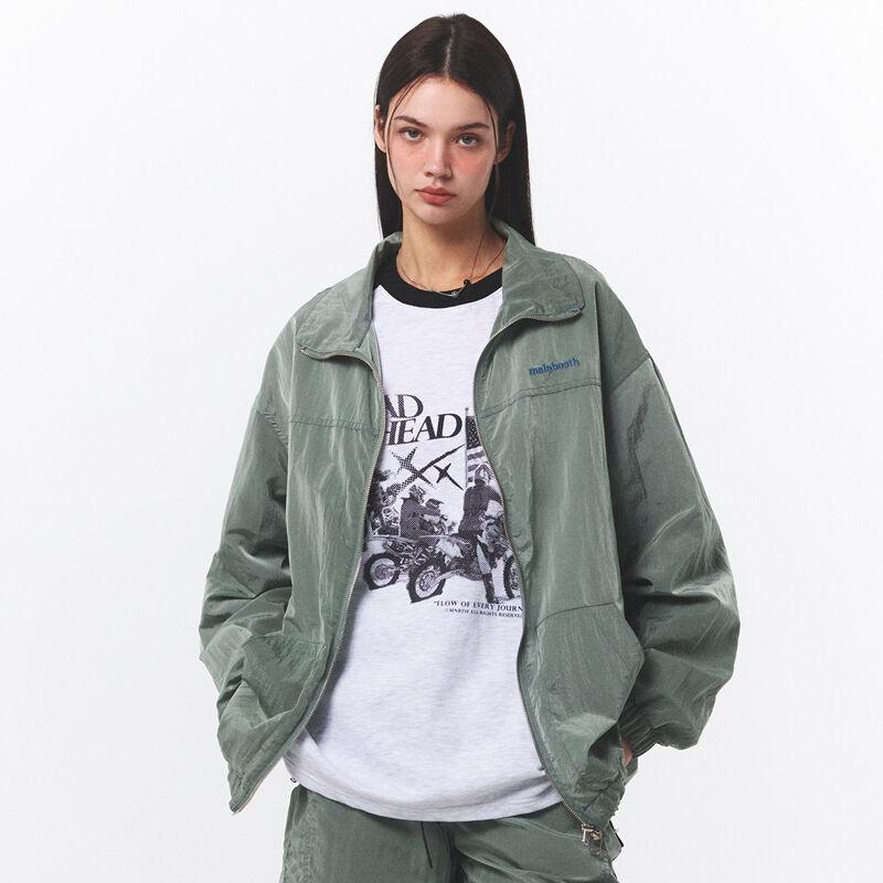 Easy Summer Nylon Jumper(KHAKI)