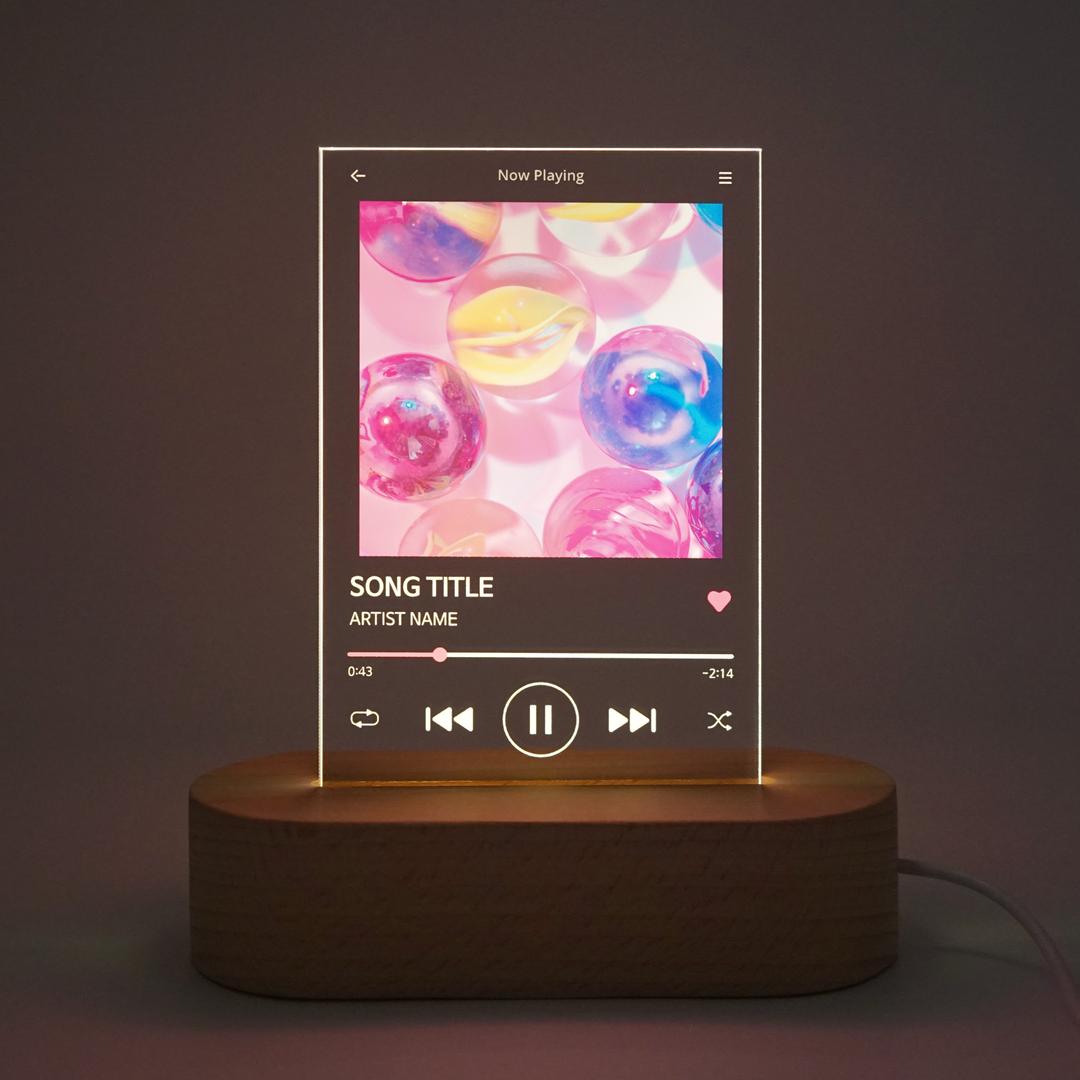 [굿즈마인] 덕심자극 커스텀 아크릴 플레이어 무드등 [선물 포장 포함]