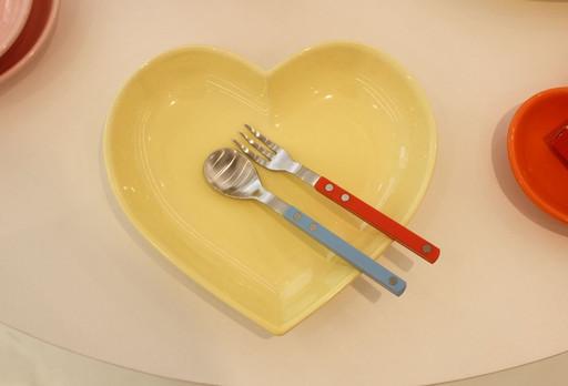 하트 플레이트(크림)