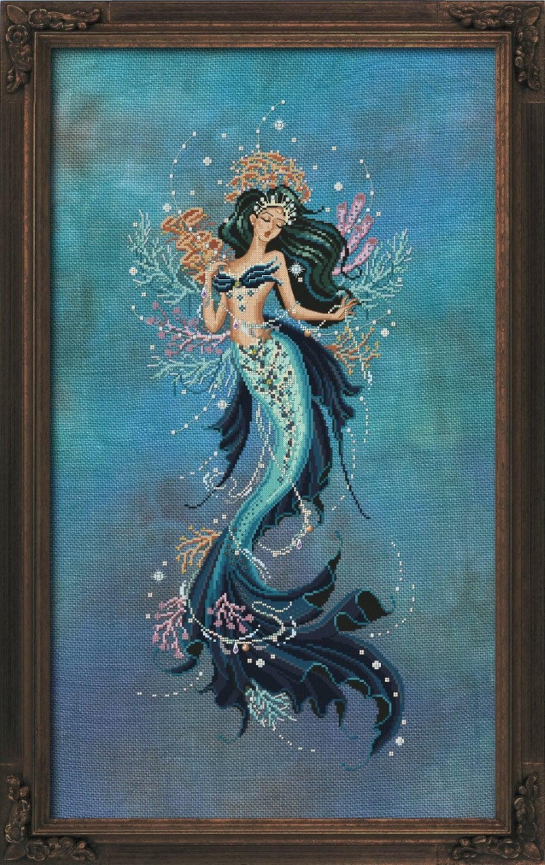 Worldwide Free Shipping Bella Filipina Cross Stitch  Maiden of Tubbataha Chart or Semi Kit
