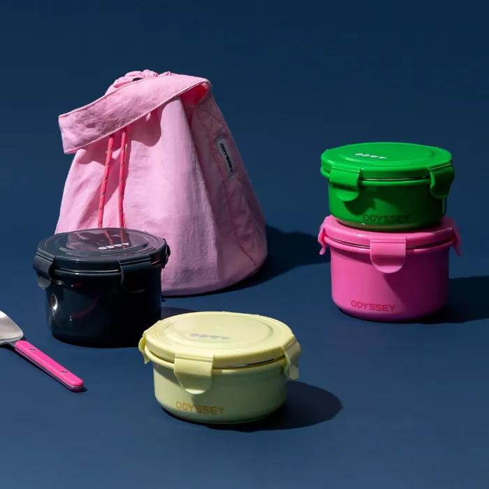 쓰임 오딧세이 런치박스 세트(S+M)(컬러교차선택)