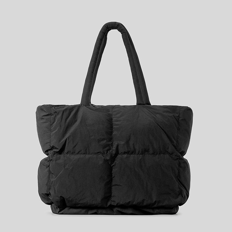 사란노이 토트&숄더 패딩백