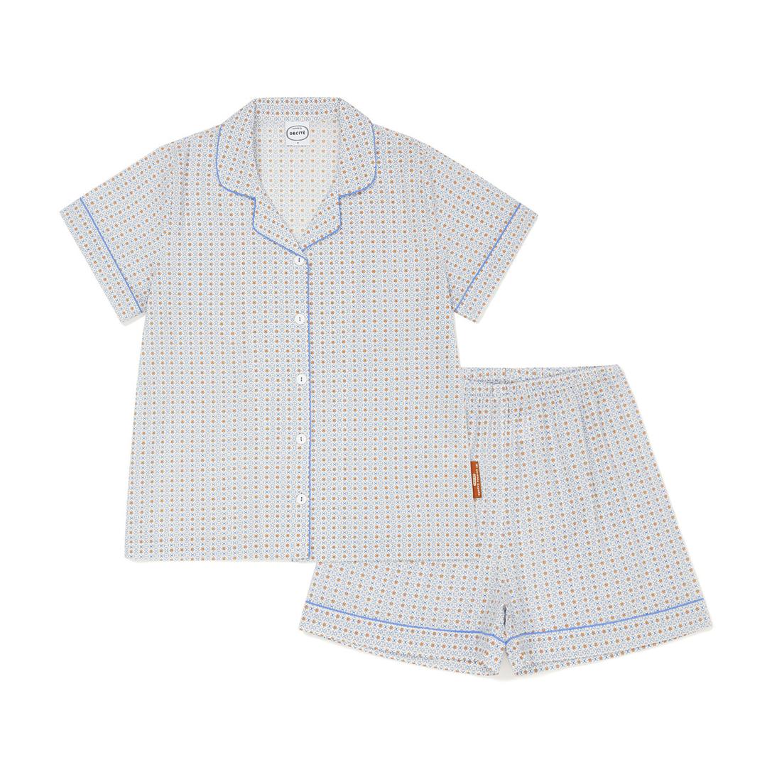 여성 0035 바르셀로나 반소매 상하