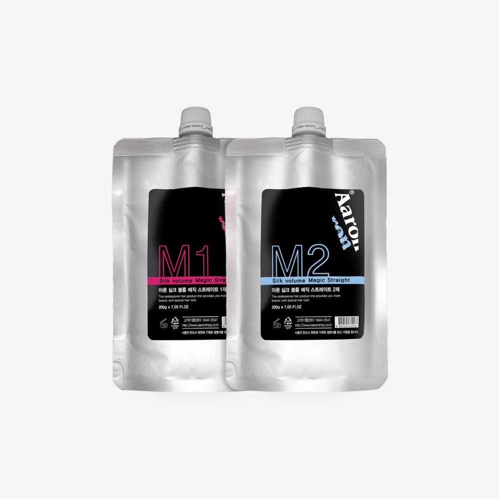 아론 실크 볼륨매직 스트레이트약 200g