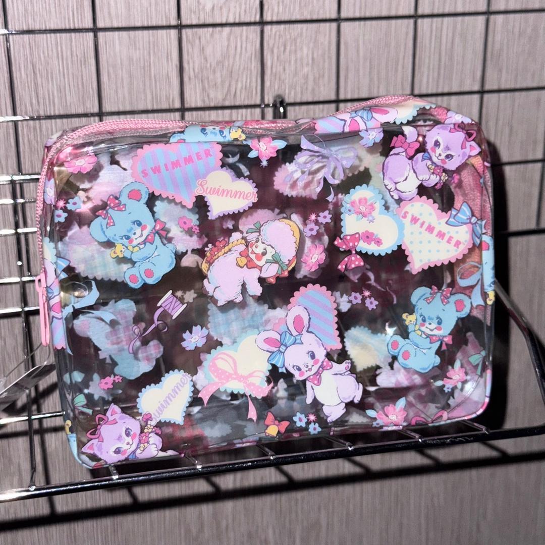 [망키야] 스위머 클리어 파우치