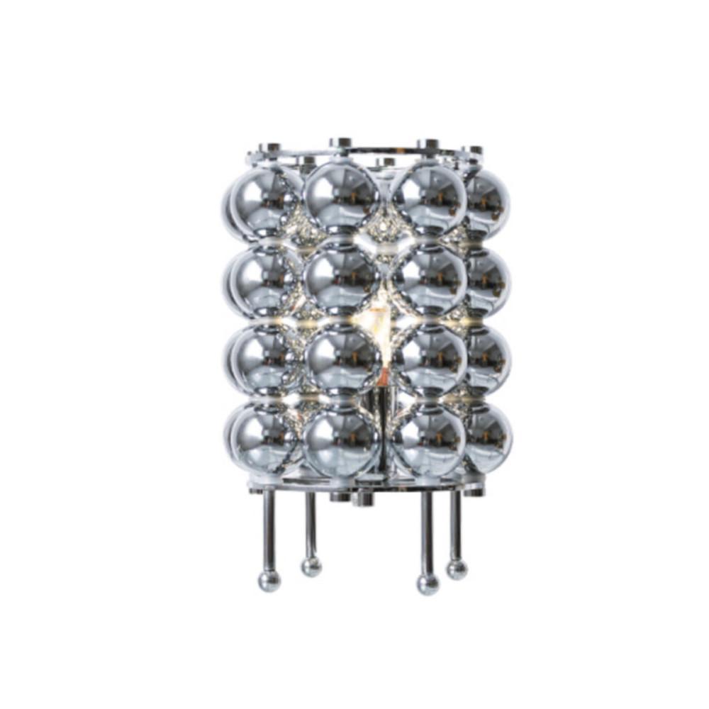 코제 비디드 크롬 테이블 조명 단스탠드