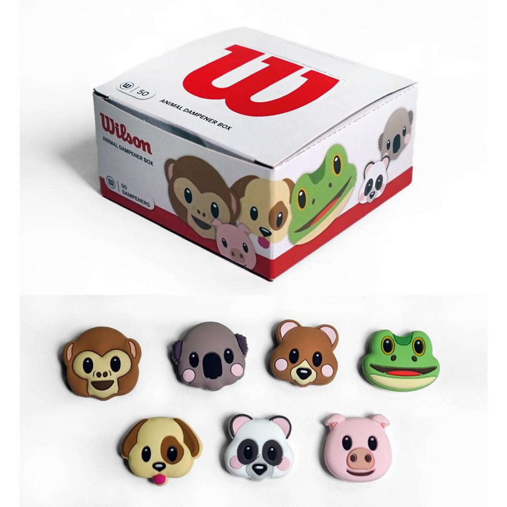 윌슨 애니멀 댐프너 박스 50개입 7종 개별선택 엘보링
