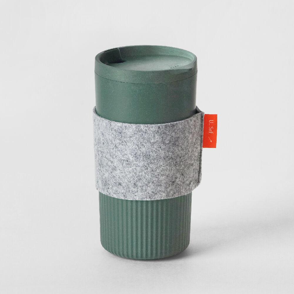 리트컵 텀블러_자연소재 리유저블 컵 - 우드그린 (MG) 443ml