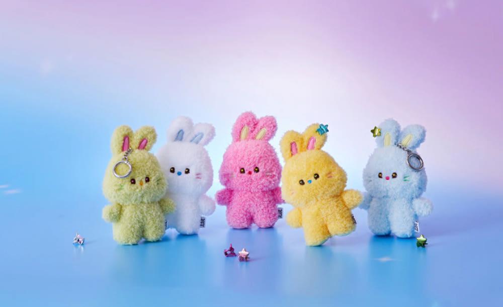 뉴진스 NJ  버니니 인형 백 참 New Jeans x The Powerpuff Girls Official MD