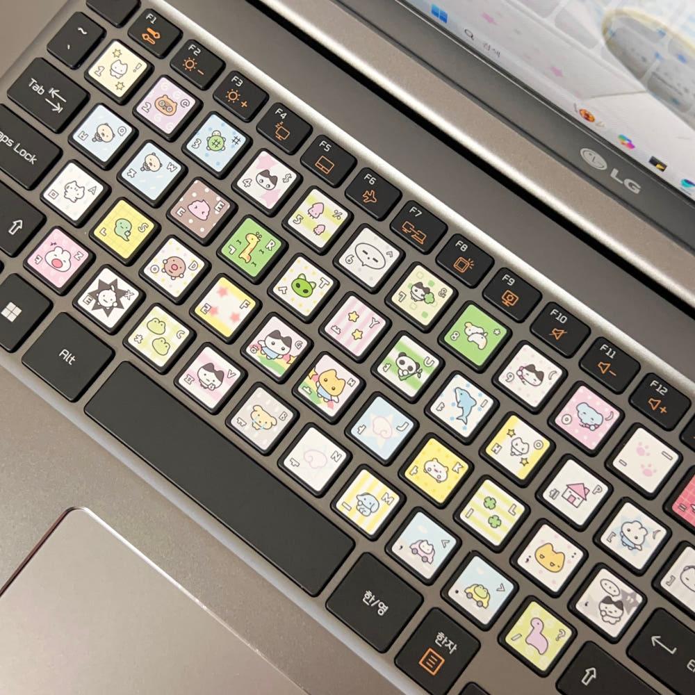 [오대오] 키보드 스티커