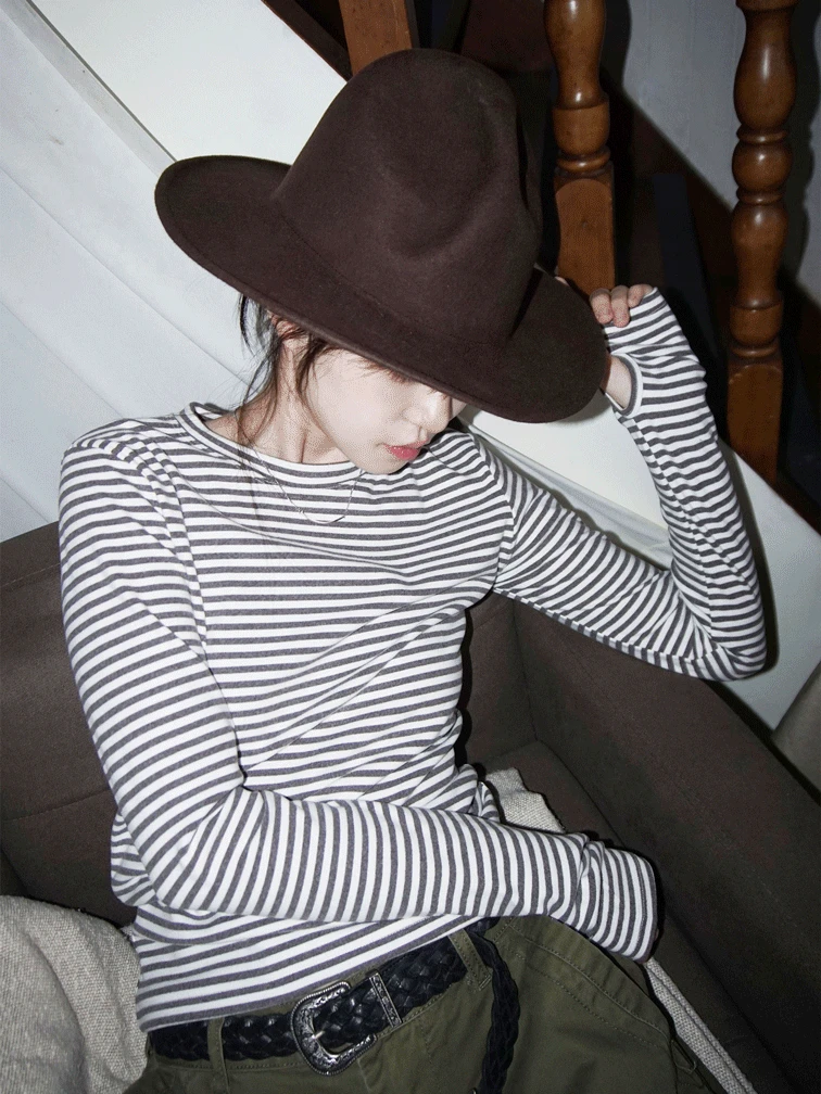 [9hope] ST ice cream (gray)(기모 워머)