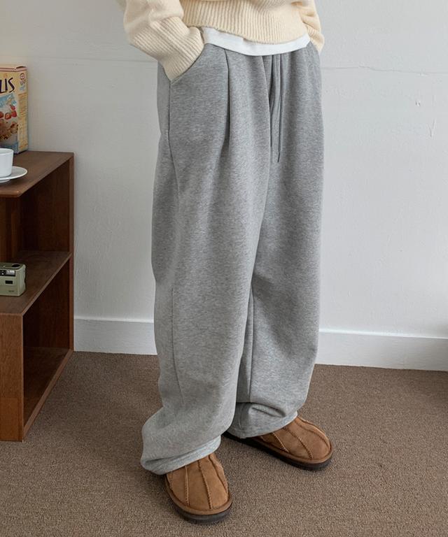 지초이 [jichoi COMFORT] 23-002 LAYERED PANTS (GRAPHITE