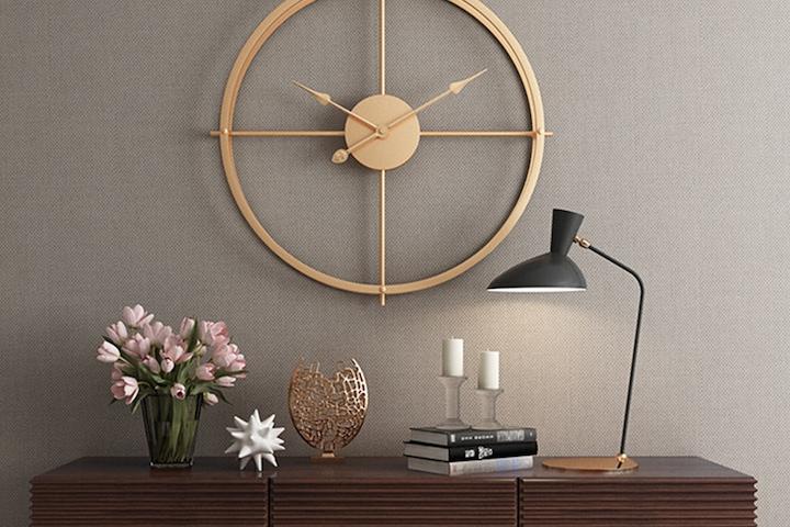 스위스 인테리어 무소음 벽시계 벽걸이시계 2colors 2sizes