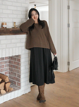 소임 [3만장돌파✨/교복템]임부복*레이어드포켓나시 임산부원피스