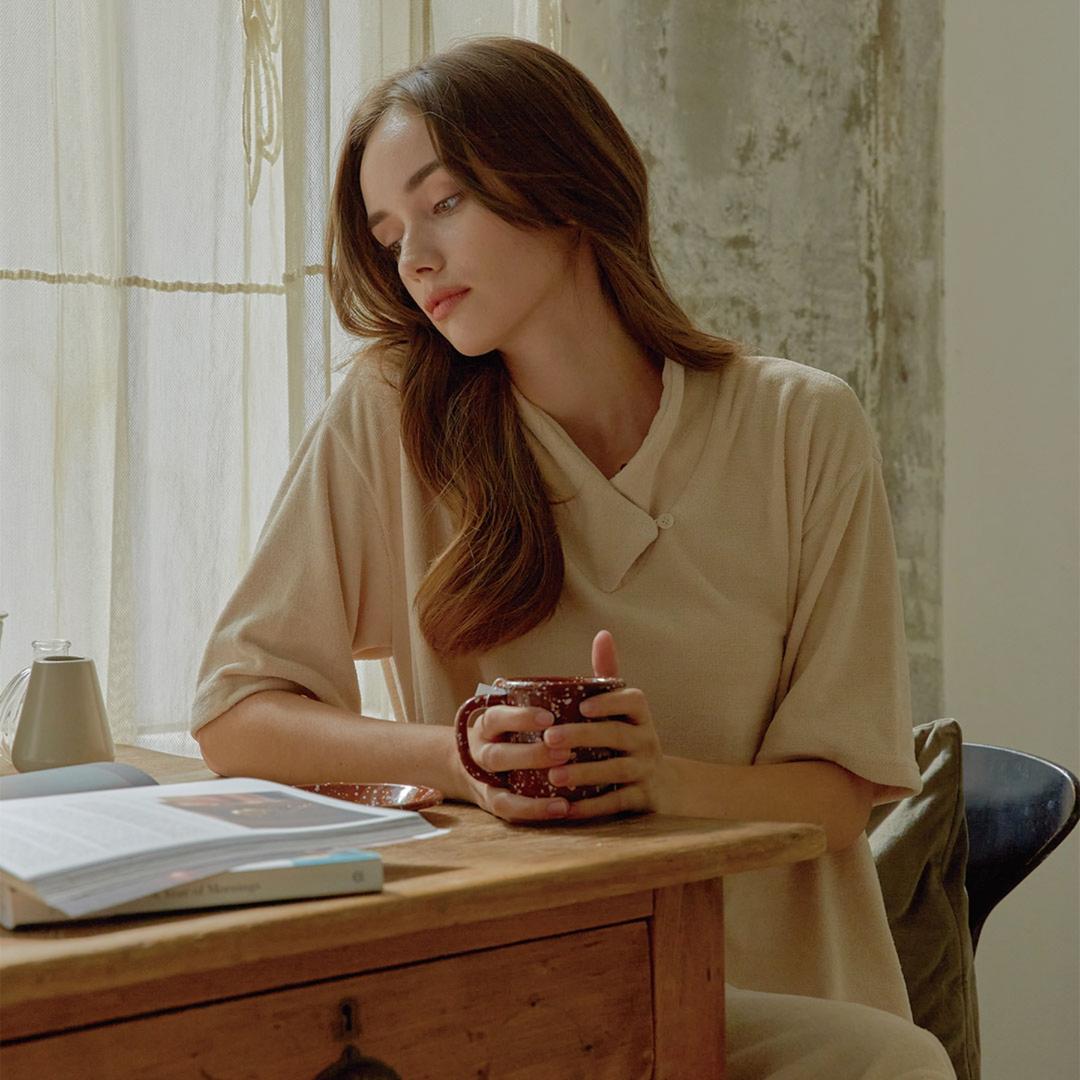 [세트구매시할인]9HOURZ 올데이 가운