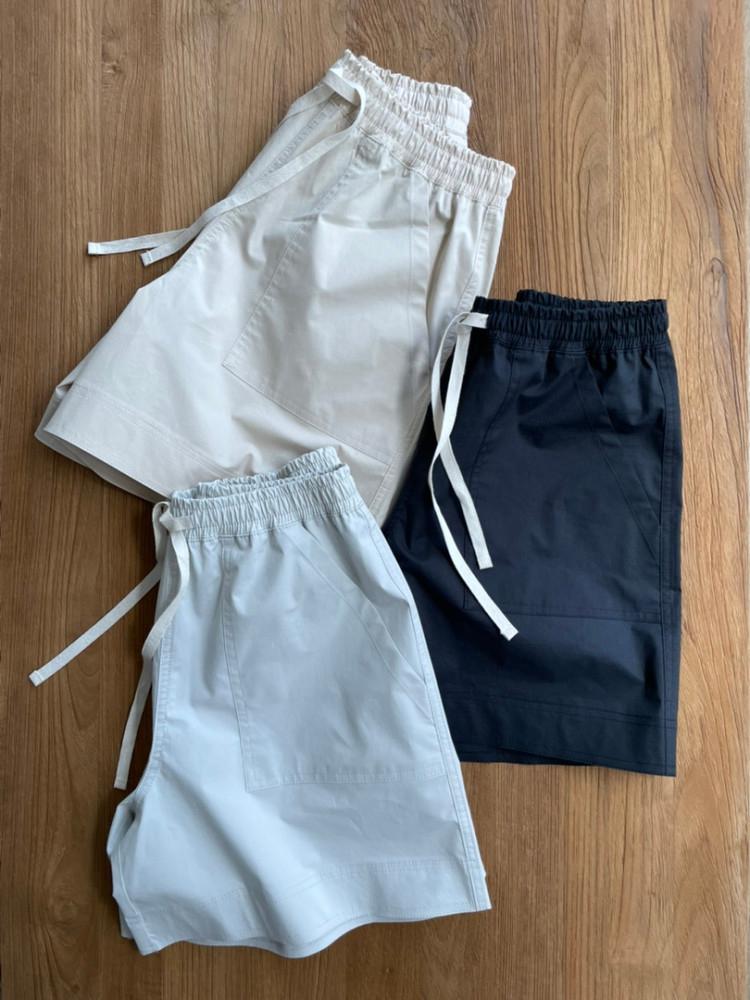 152. cotton shorts (3color)