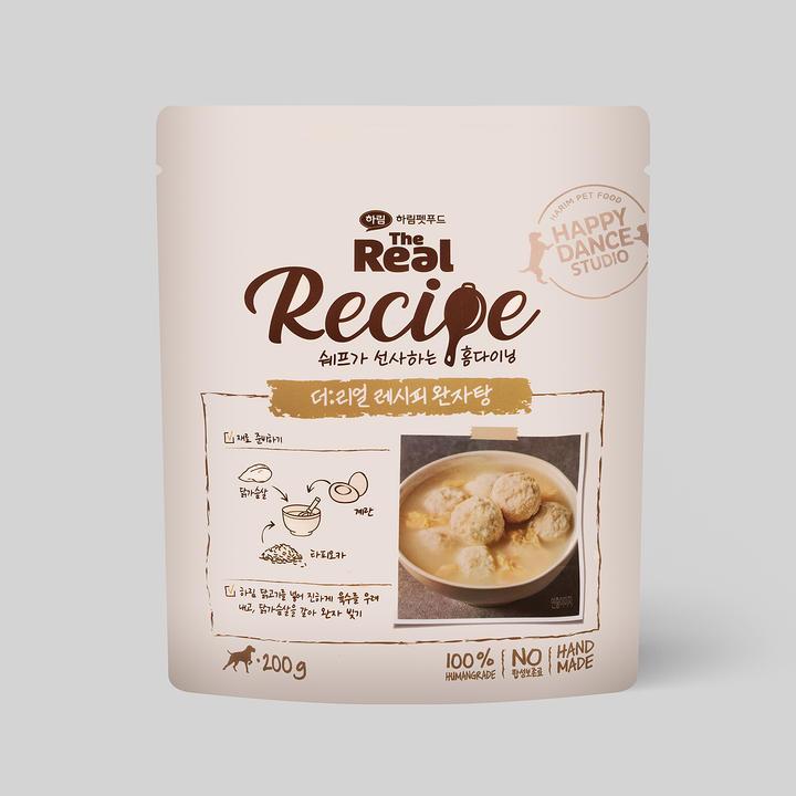 하림펫푸드 더리얼 레시피 완자탕 200g X 4팩