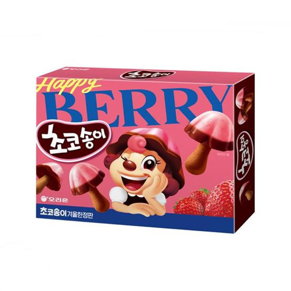 오리온 해피베리 초코송이 겨울한정판 45g, 1개